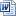 Icon - MS Word
